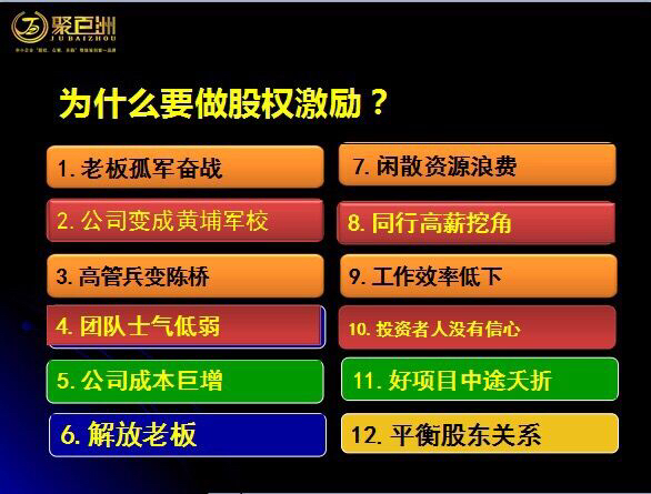 如何让优秀员工做股东,而不是去做老板?