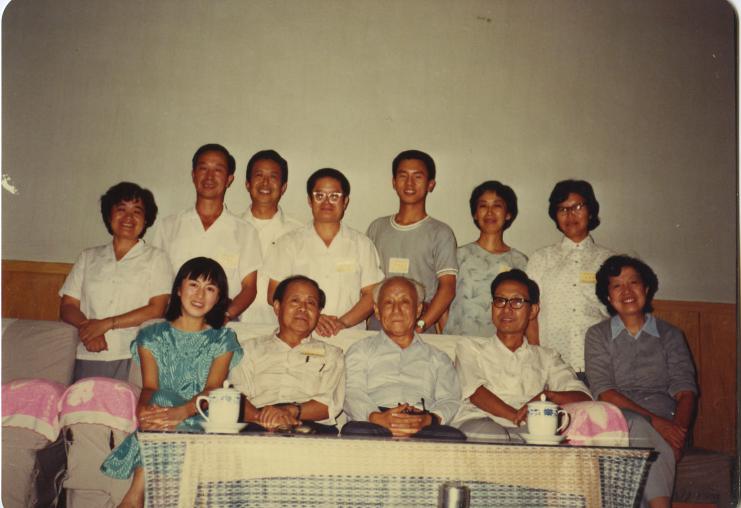 1986年8月,中国力学学会第二,第三任学会理事长钱令希,郑哲敏及学会