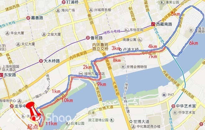 八月晋英乐跑819(徐汇滨江大道站)vip