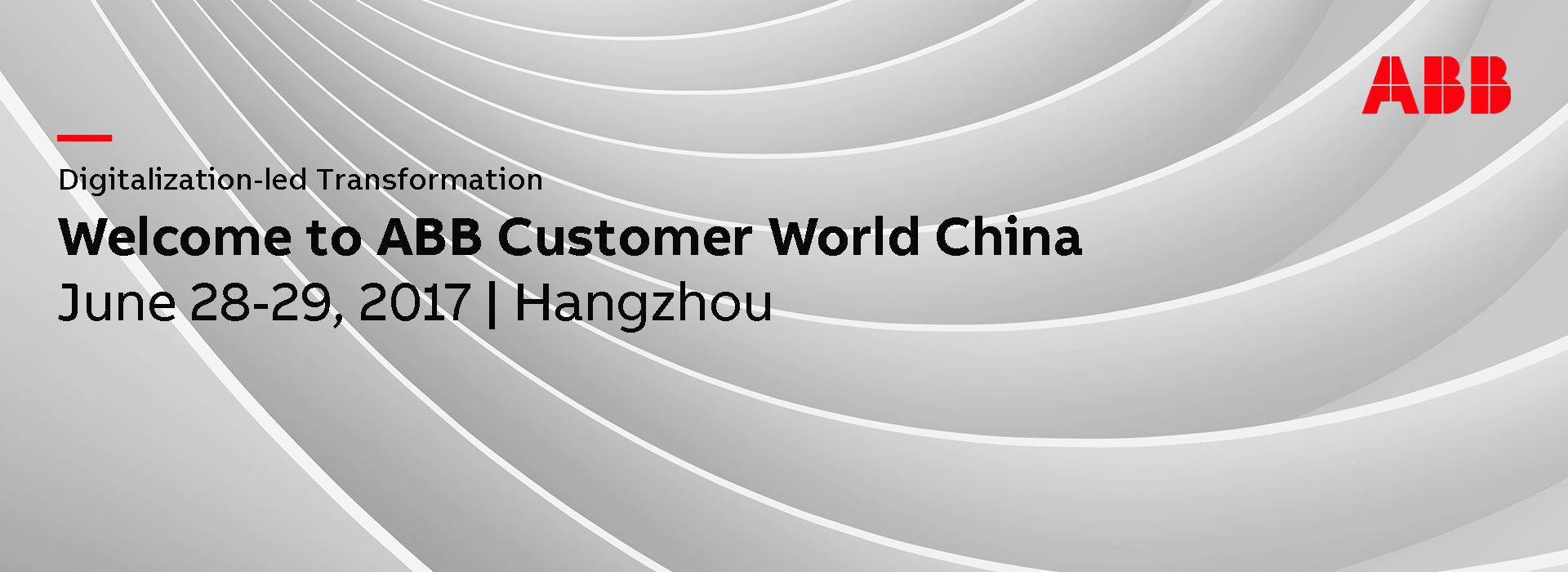ABB Customer World China 2017