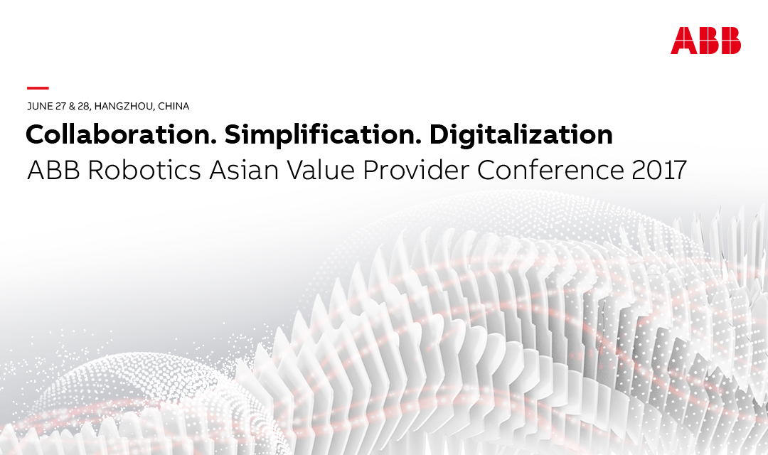 ABB Robotics Asian Value Provider Conference 2017