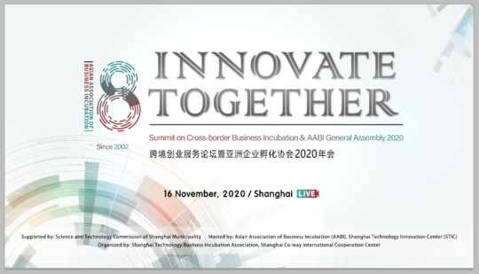 INNOVATE TOGETHER  Summit on Cross-border Business Incubation & AABI General Assembly 2020