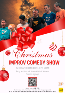 ZIP Christmas Improv Comedy Show-18th of Dec. 2021