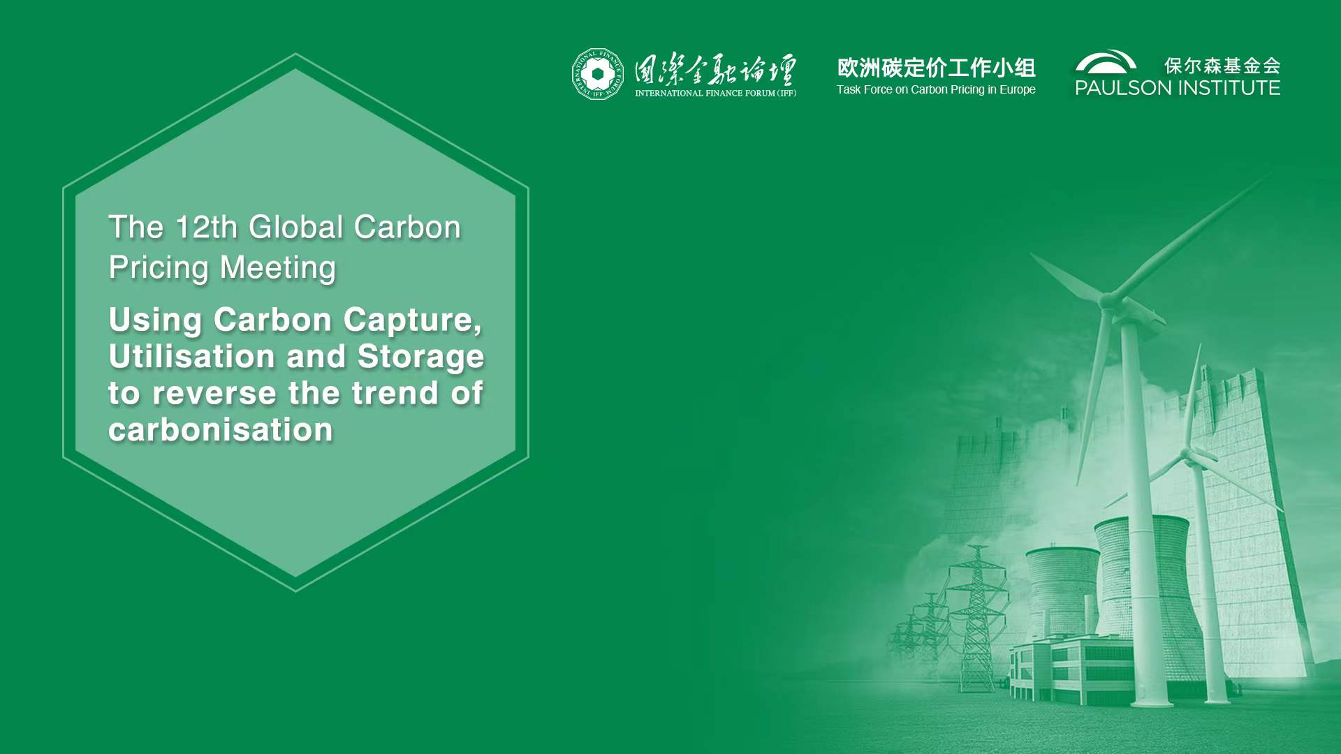 Using Carbon Capture, Utilisation and Storage to reverse the trend of carbonisation