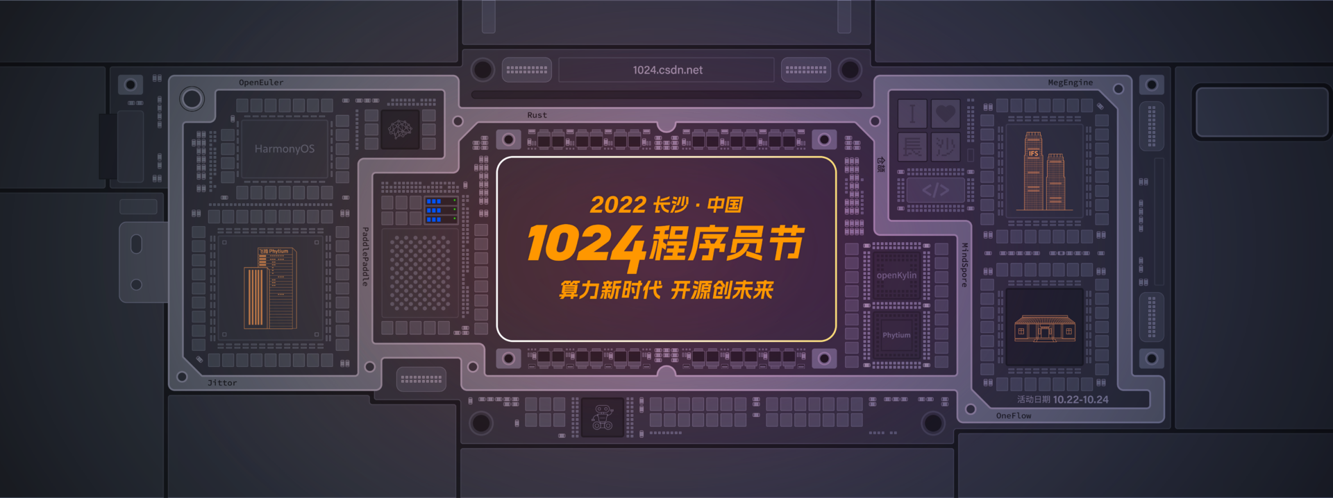 2022 中国 1024 程序员节｜长沙、北京、上海、深圳