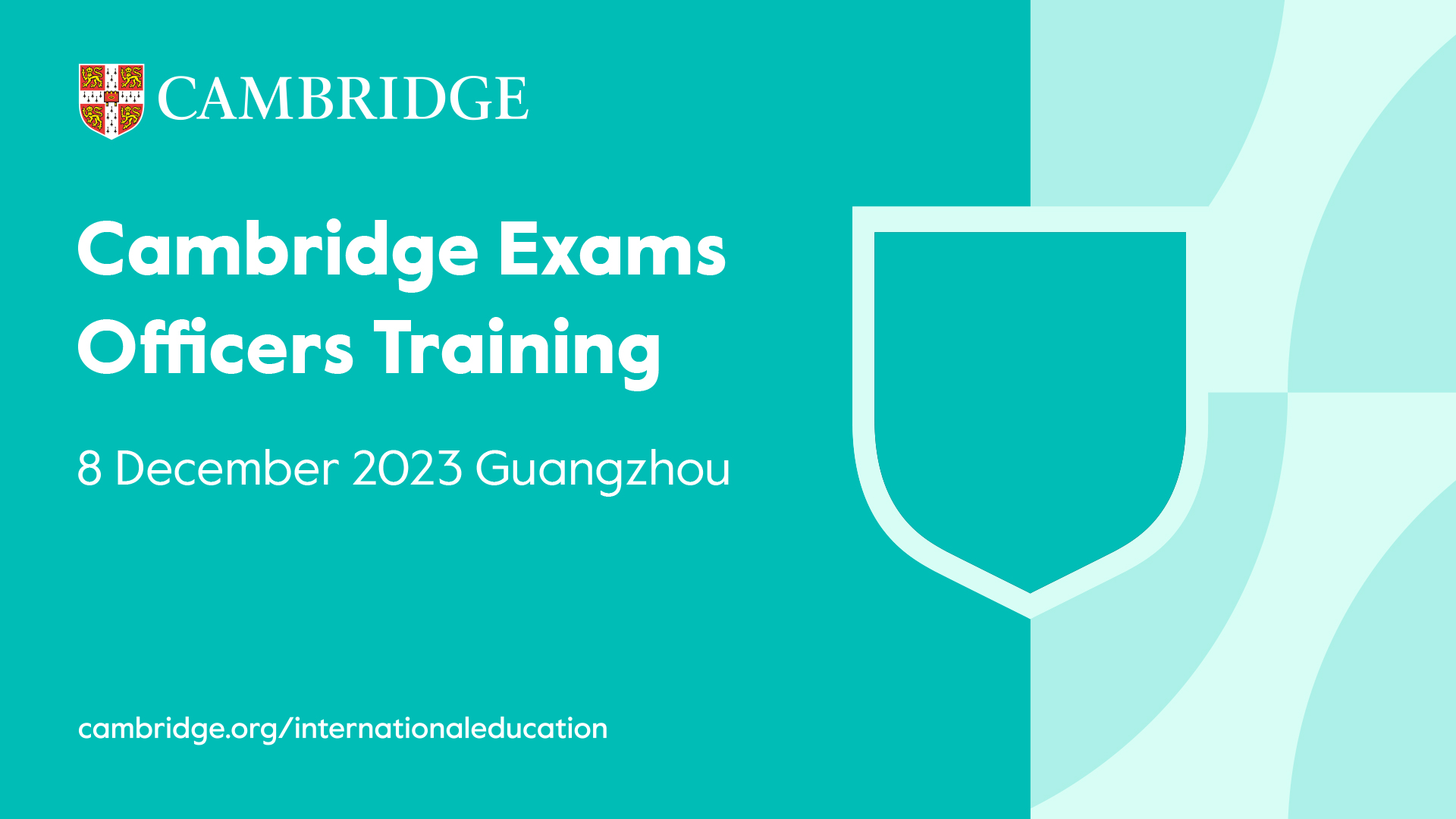 Cambridge Exams Officers Training Guangzhou