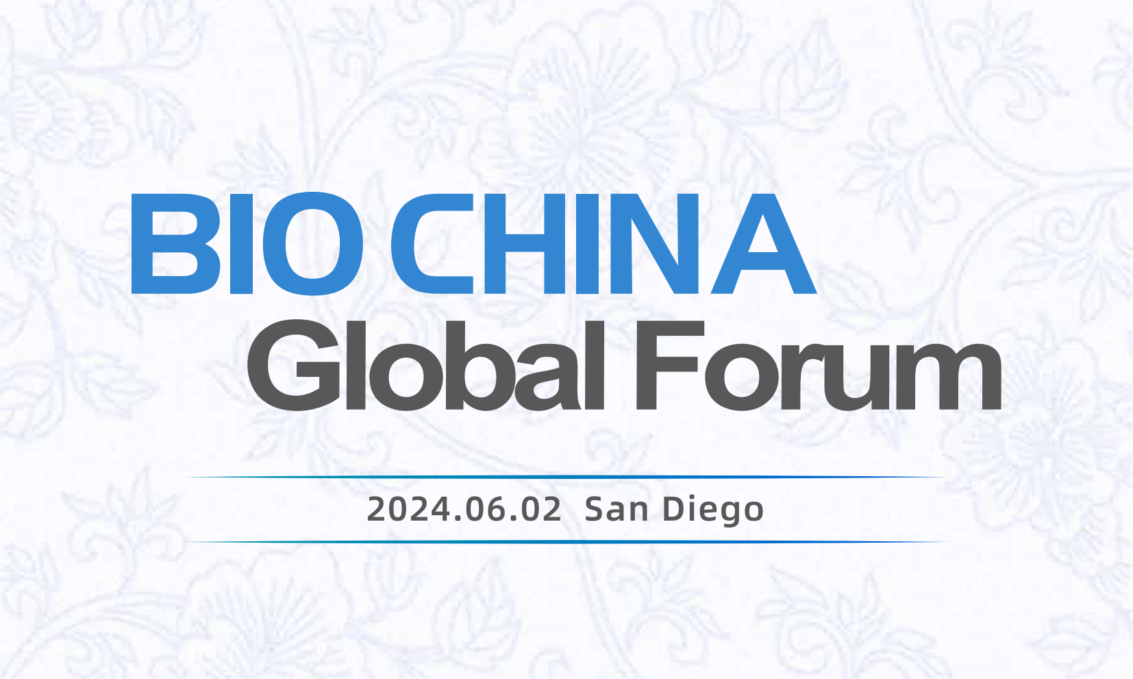 BIOCHINA Global Forum @San Diego