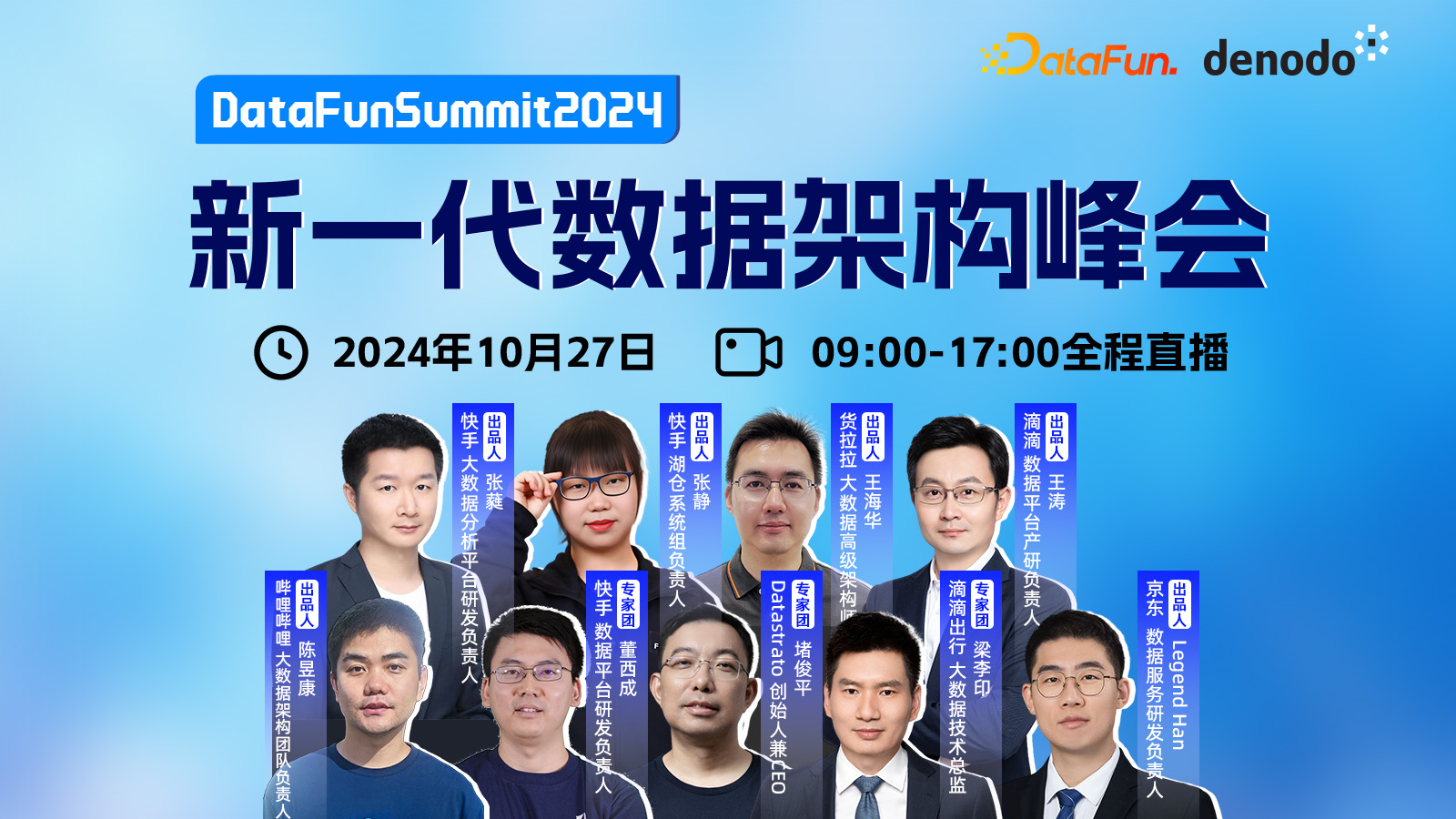 DataFunSummit2024：新一代数据架构峰会